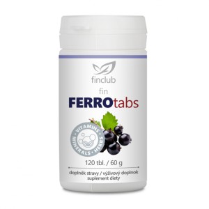 Finclub Ferrotabs Żelazo 120tabl